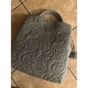 Genuine Leather Camellia Handbag Purse New Medium Tote